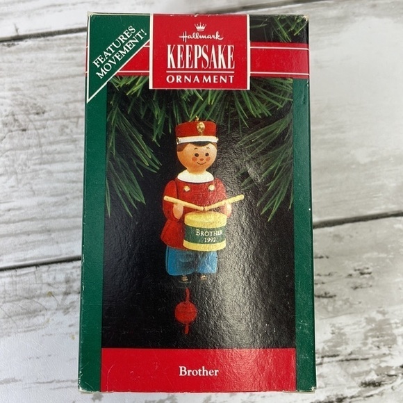 HALLMARK BROTHER TIN SOLDIER CHRISTMAS ORNAMENT VINTAGE 1992 - Picture 5 of 8